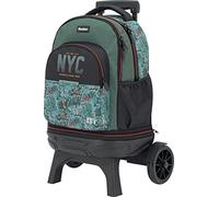 Mochila Carro Fijo Compact Desmontable Ruedas Grandes Tandem N Y C