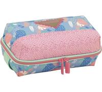 Tandem Estuche Escolar Portatodo, 4 Compartimentos, Poliéster, 21,5 x 11 x 10 cm, PRIVATA Fun