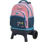 Tandem Mochila Carro Fijo Compact Desmontable Ruedas Grandes Happen