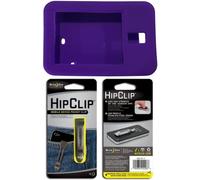 Tandem T-Slim Estuche de bomba y clip Combo. (Púrpura)