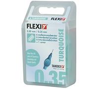 Tandex Flexi Cepillos interdentales turquesa x-micro 0.35mm 6 piezas