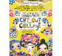 TandiArt Cut Out & Collage Book Vol. 5: Colourful Ephemera Book with Whimsical Cut Outs: Fairies, Birds & more