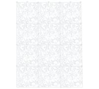 TaNeHaKi Panel Colgante Separador De Ambientes 12pcs Tabique Pantalla Privacidad Pantalla Colgante Separador De Ambientes Cortina Pantalla Colgante Pared 40x40cm