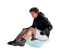 TaNeHaKi Trineo Snowboard con mango y cuerda de remolque, 100 kg, para exteriores, para jóvenes y adultos, acolchado de EVA, nieve, arena, superficies de hierba