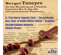 Taneiev : Cantate n° 2, op. 36. Chernushenko, Pletnev.
