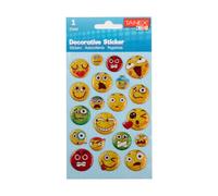 Tanex Puffy & Decoration - Pegatinas Smileys (1 hoja)