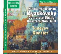 TANEYEV QUARTET MYASKOVSKY: Complete String Quartets No.s (CD) (Importación USA)