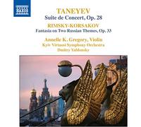 Gregory, Annelle K./Kiev Virtuosi Symphony Orchestra/Yablonsky, D - Russian Music For Violin and Orchestra