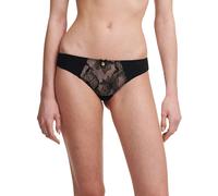 Tanga de encaje, Orchids Mujer Talla 40. Color Negro