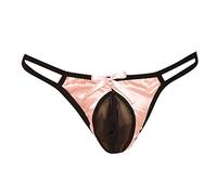 Tanga de malla para hombre, ropa interior gay, cómoda, tanga masculina, bragas de encaje de cintura baja, ropa interior erótica, alta libertad de movimiento para el día a día 2025, RD1., Talla única