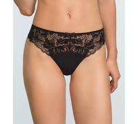 Tanga Generous encaje Mujer Talla 38. Color Negro