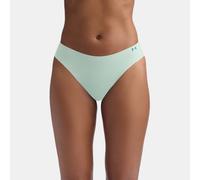 Tanga invisible Under Armour Pure Stretch Printed para mujer - Paquete de 3 Boundless Azul / Enamel Azul / Boundless Azul XS