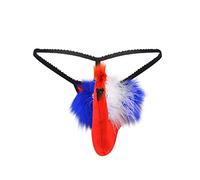 Tanga para hombre Bale Hombres Ropa Interior Gay Cómodo Tangas Masculinas Eróticas Bragas Espalda Calzoncillos Transpirables Microfibra Libertad de Movimiento para Diario o Deporte 2025, rojo, talla