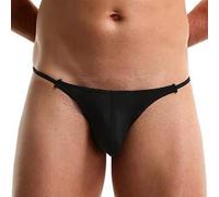 Tanga para hombre Bale Ropa interior sexy para hombres Cómoda Tangas masculinas Calzoncillos eróticos Espalda Braga Suave y Transpirable Ropa interior Deportiva para Diario o Deporte 2025, a, XL