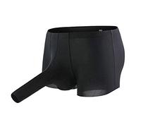 Tanga para hombre Elefante Lencería Sexy Hombres Lencería Erótica Hombre Elefante Calzoncillos Calzoncillos Tanga Tanga Divertida G-String Regalo 2025, Negro , L