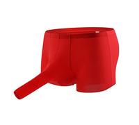 Tanga para hombre Elefante Lencería Sexy Hombres Lencería Erótica Hombre Elefante Calzoncillos Calzoncillos Tanga Tanga Divertida G-String Regalo 2025, rojo, L