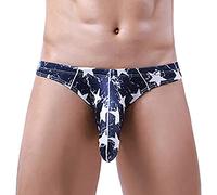 Tanga para hombre Elefante Lencería Sexy para Hombre Lencería Erótica para Hombre Lencería Sexy Tanga Tanga Calzoncillos Divertidos G-String Regalo 2025, marine, L