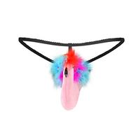 Tanga para hombre, ropa interior erótica, tanga deportiva, tanga, tanga, tanga, cintura baja, tanga transparente, mini tangas, bikini, Rosa., Talla única