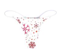 Tanga para mujer con espalda en T de cintura baja, de algodón, para un diseño seductor sin costuras como ropa interior de bikini, Rosa intenso., M