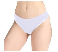 Tanga Ropa Interior Mujer Sin Costuras, Calzoncillos de Algodón para Mujer Triángulo Sin Costuras Tanga Con Encaje Brasil Cómodo Hipsters Panty Skiny Transpirable Bragas Sin Costura Tanga Slip