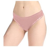 Tanga Ropa Interior Mujer Sin Costuras - Calzoncillos de Algodón para Mujer Triángulo Tanga Sin Costuras Con Encaje Brasil Cómodo Hipsters Panty Skiny Transpirable Bragas Sin Costura Tanga Bragas