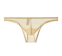 Tanga Transparente para Hombre, Ropa Interior de Malla Fina, Divertida para Relajarse o Seducción