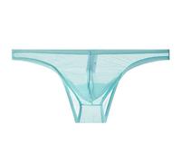 Tanga Transparente para Hombre, Ropa Interior de Malla Fina, Divertida para Relajarse o Seducción