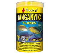 TANGANYIKA 1000ml / 200g - alimento con Varios Ingredientes en Forma de Escamas para cíclidos