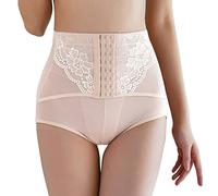Tangas lgodon Mujer Pack Body Shaping Thin Breasted Ladies Corsé Cintura Levantamiento de glúteos Bragas Culotte Mujer lgodon Bragas Pack Mujer (Khaki, M)