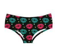 Tangas Sexy Para Mujer Menstruales, Tangas Algodon Mujer Invisible, Ropa Interior Cintura Transpirable Sin Con Estampado CorazóN El DíA San ValentíN Bragas Menstruales Tanga Faja Cuecas Mulher