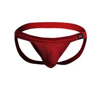 Tangas y tangas para hombre, ropa interior sexy y ropa de natación, pinzas para hombre, ropa interior ligera, bikini elegante con bolsa 3D, tiro bajo, lencería sexy, ropa interior atlética, rosso, S