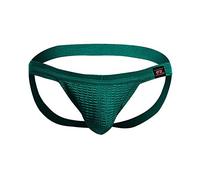 Tangas y tangas para hombre, ropa interior sexy y ropa de natación, pinzas para hombre, ropa interior ligera, bikini elegante con bolsa 3D, tiro bajo, lencería sexy, ropa interior atlética, verde, L