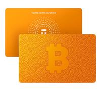 TANGEM Cartera - Almacenamiento en nevera confiable para Bitcoin, Ethereum, NFT y otras monedas - Hardware 100% seguro sin conexión, colección Bitcoin