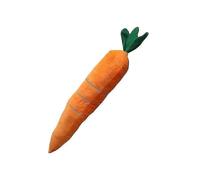 (Tangerine)The Mellow Dog Calming Duck Cute No Stuffing Duck With Soft Squeaker Dog Stuffed Animals Chew Toy For Large & Small Dogs Tw