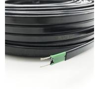 Tangerniu Cable calefactor anticongelante autorregulable for tuberías de agua de techo Cable calefactor eléctrico, 220V for protección contra heladas Anticongelante(5 Meters)