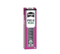 Tangit PVC-U PLUS - Pegamento PVC para tubos de PVC-U, adhesivo hidráulico para fijación de tubos, pegamento tangit para pegar sistemas de tuberías termoplásticas a presión, 1 tubo de 125 g