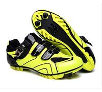 tangjiu Bolsa De Cuadro De Bicicleta,Zapatillas De Ciclismo Unisex, Zapatillas De Ciclismo Antideslizantes De Suela Dura, Zapatillas De Ciclismo De Carretera Y Montaña (Verde,42)