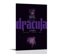 TANGJUNMR Póster decorativo de Drácula A Love Tale de películas clásicas de la serie de televisión popular, pintura decorativa para dormitorio, 50 x 75 cm, estilo marco
