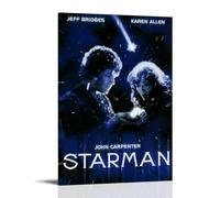 TANGJUNMR Starman - Póster decorativo para pared, diseño de películas clásicas de la serie de televisión, 40 x 60 cm, estilo marco