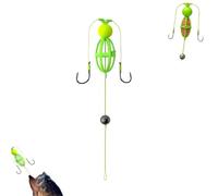 Tangle-Free Bottom-Up Feeder Basket Fishing System (1,9)