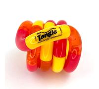 TANGLE Jr Classic (cereza) - Genuino Fidget Toys Sensory Toy - Twisty Fidget Toy Tangle Fidgets para niños y adultos - Juguete Fidget para la escuela - Regalo para adolescentes y adultos