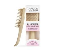 Tangle Teezer Cepillo desenredante definitivo, elimina nudos y reduce la rotura, mini cepillo de pelo para viajes, manos pequeñas y todo tipo de cabello, crema de avena