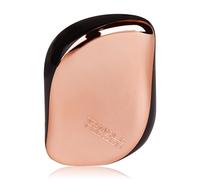 Tangle Teezer Compact Styler Detangler Hairbrush - Cepillo Desenredante Compacto - Para Pelo Seco y Mojado y Todo Tipo de Cabello - Perfecto para Viajar, con Tapa Protectora - Oro Rosa y Negro