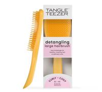 Tangle Teezer Large Naturally Curly Ultimate Detangler Hairbrush - Cepillo Desenredante Grande para Cabello Rizado 3C-4C - Púas de Doble Altura para Definir Rizos y Reducir el Frizz - Amarillo Narciso
