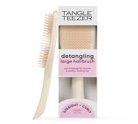 Tangle Teezer Large Ultimate Detangler Hairbrush - Cepillo Desenredante Grande para Cabello Grueso, Rizado y Largo - Pelo Seco y Mojado - Púas de Doble Altura, Menos Rotura y Sin Nudos - Capuchino
