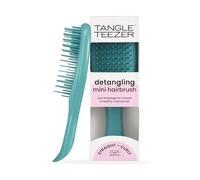 Tangle Teezer Mini Ultimate Detangler - Cepillo Desenredante Mini para Pelo Seco y Mojado - Apto para Todo Tipo de Cabello - Perfecto para Niños y Viajes - verde azulado