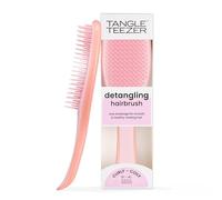 Tangle Teezer Naturally Curly Ultimate Detangler Hairbrush - Cepillo Desenredante para Cabello Rizado 3C-4C - Púas de Doble Altura para Definir Rizos y Reducir el Encrespamiento - Mango y Rosa