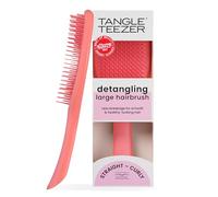 Tangle Teezer The Ultimate Detangler Large Salmon Pink | Cepillo desenredante para cabello húmedo y seco | Desenreda todo tipo de cabello | Reduce la rotura | Dietes de dos niveles y mango cómodo