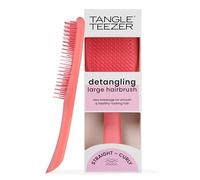 Tangle Teezer The Ultimate Detangler Large Salmon Pink | Cepillo desenredante para cabello húmedo y seco | Desenreda todo tipo de cabello | Reduce la rotura | Dietes de dos niveles y mango cómodo