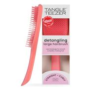Tangle Teezer The Ultimate Detangler Large Salmon Pink | Cepillo desenredante para cabello húmedo y seco | Desenreda todo tipo de cabello | Reduce la rotura | Dietes de dos niveles y mango cómodo